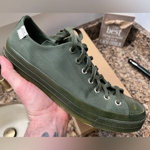 ConverseA-Cold-Wall* x Chuck 70 Low 'Deep Pine Green'